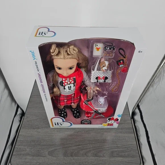 NEW Disney ily 4EVER Minnie Mouse Inspired 18 inch Doll Puppy Stroller 23450 - Picture 4 of 8
